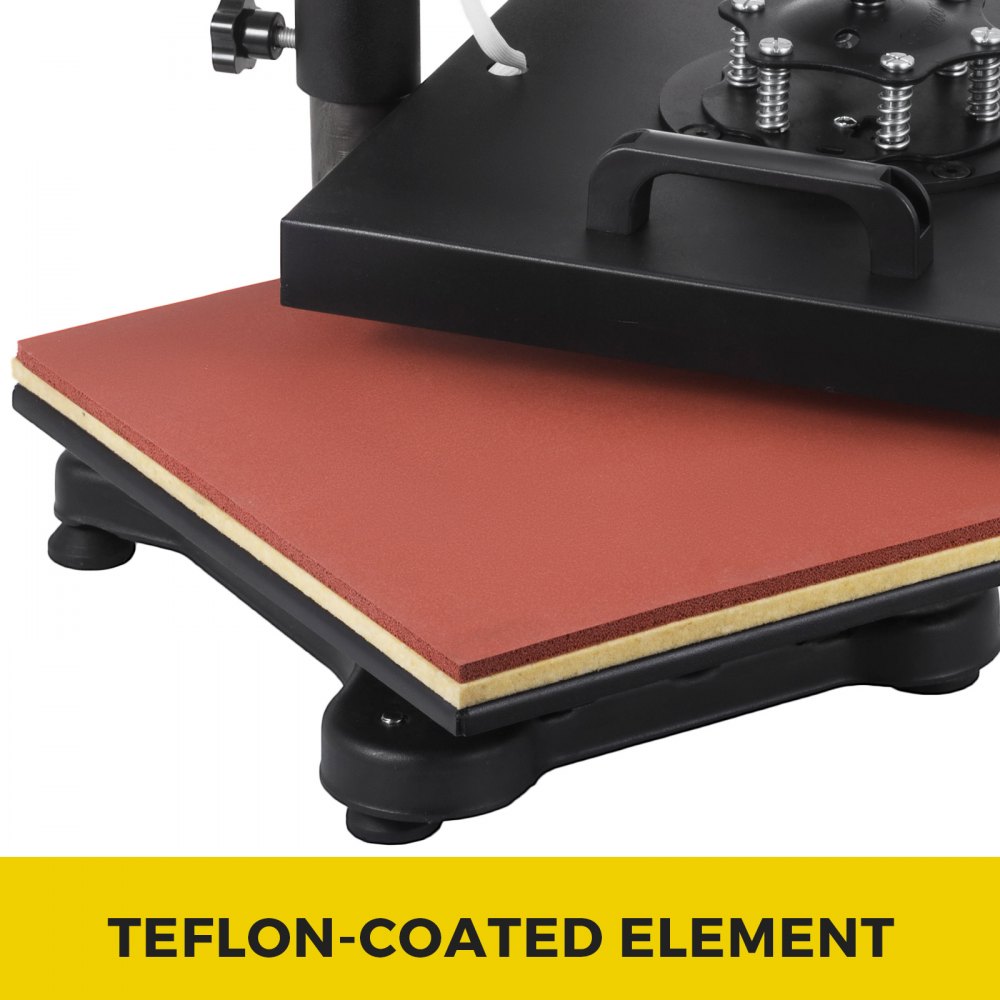 5in1 T-shirt Hitzepresse 38x30cm Transfer Digital Muschelschale Vevor Original