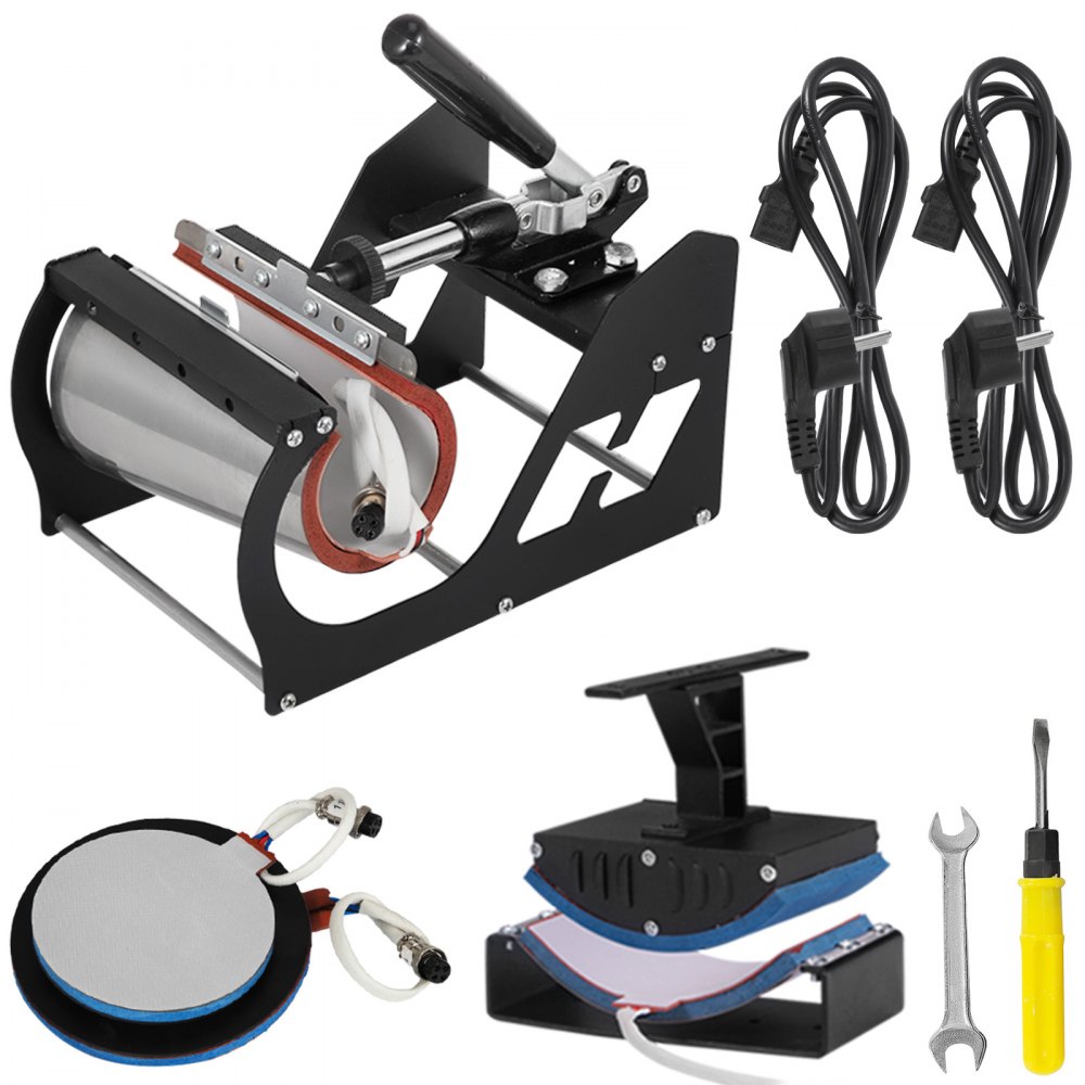 5in1 T-shirt Hitzepresse 38x30cm Transfer Digital Muschelschale Vevor Original