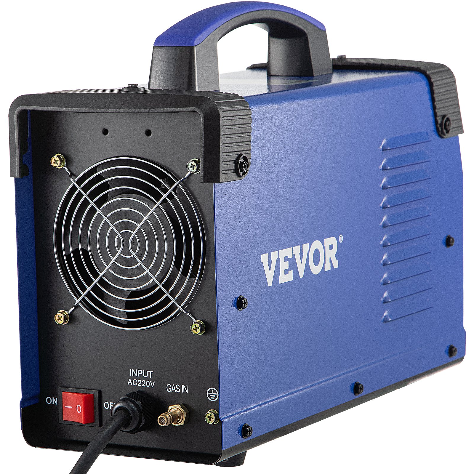 VEVOR TIG Schweißgerät 230V 20-200A Elektrodenschweißgerät 1-3,2mm TIG-Elektroden 1-4mm MMA-Elektroden Inverter Elektroden IP21 45x34x27cm Ideal für Klempnerarbeiten Metallverarbeitung Bauarbeiten