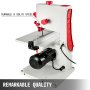 VEVOR 8 Inch Benchtop Bandsaw 350W 80mm Bandsäge Metallbandsäge Tischbandsäge für Holzbearbeitung Verstellbare Arbeitsfläche