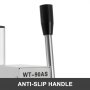 VEVOR Heißfolienprägung Maschine, 5 x 7 cm 300 W Heißfolienprägemaschine mit Skala, Positionierungsschieber, LCD-Bildschirm, Lederbronzierung Druck, Bronziermaschine