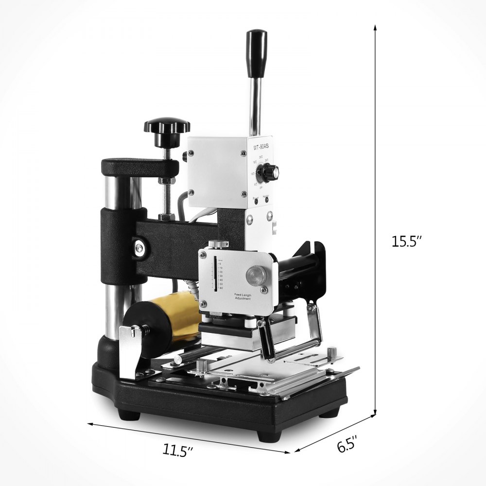 Prägemaschine Heißpräge Leather Plastic Box Gilding 300w Eu 6x9cm Diy Printing