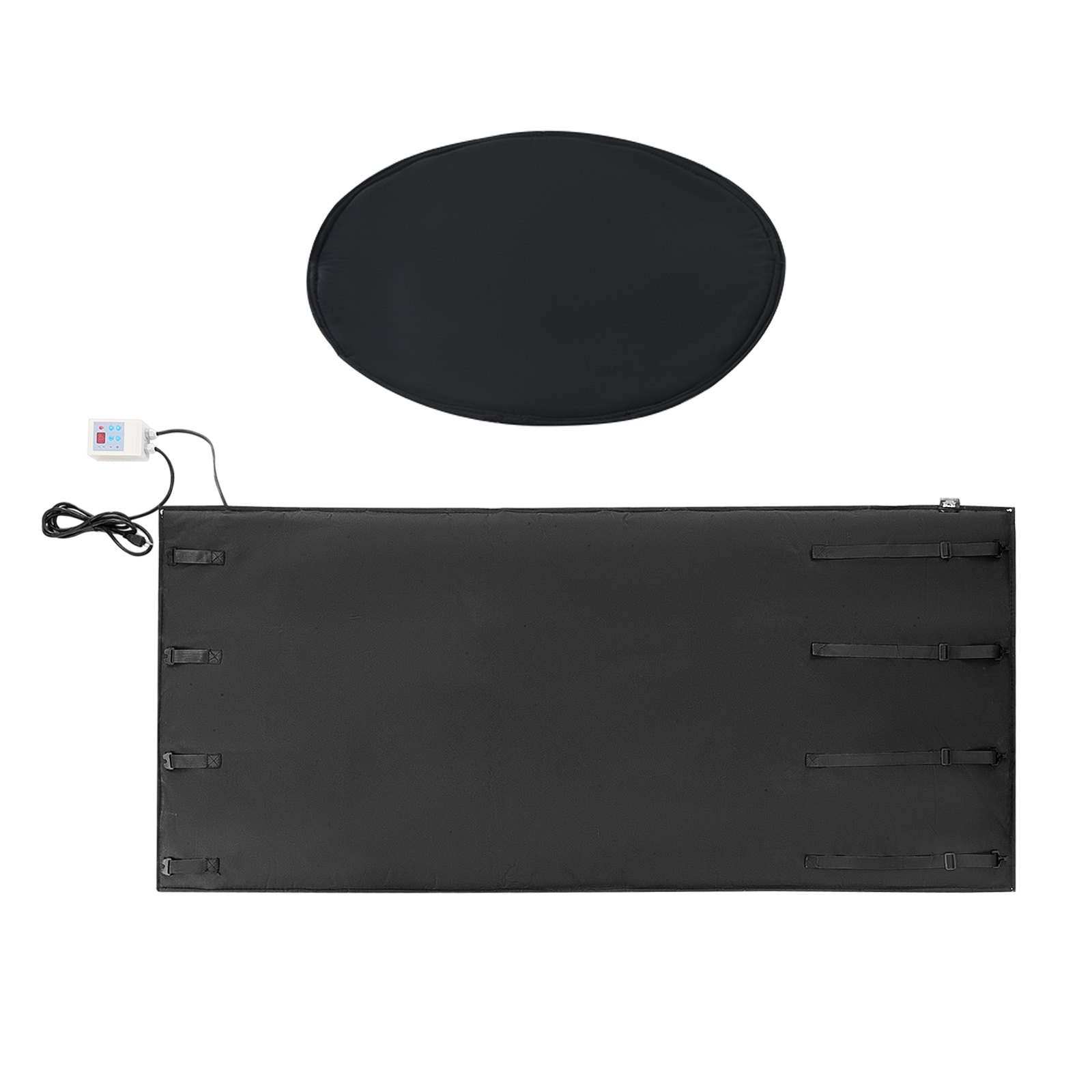 VEVOR 208L Fassheizung 1300W -17,78-62,78°C Einstellbar unabhängiges Thermostat