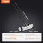 VEVOR Magnetbesen Magnetische Kehrmaschine 77-113 cm, Magnetic Sweeper Magnetisch Magnet Besen Magnetbesen Magnetheber 20,4 kg Magnetkraft Magnetischer Spänesammler Bodenkehrer Kehrmaschine