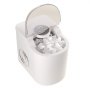 VEVOR Countertop Ice Maker, 7 Cubes Ready in 6 Mins, 11.8 kg per Day, Self-Cleaning Portable Machine with Ice Scoop, Ice-Making Machine with 2 Sizes Bullet Ices for Home, Kitchen, Office, Bar & Party