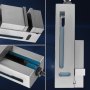 Schraubzwingen-Schraubstock Hochpräzisions-Spannstock 4 Zoll Kieferbreite CNC Schraubstock feste Kiefer