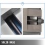 VEVOR Schraubzwingen-Schraubstock 125 mm, Tischschraubstock 125 mm, Bench Clamps 140 mm, Metall Professionelle Gusseisen Schraubstock für Säulenbohrer Breite Backen