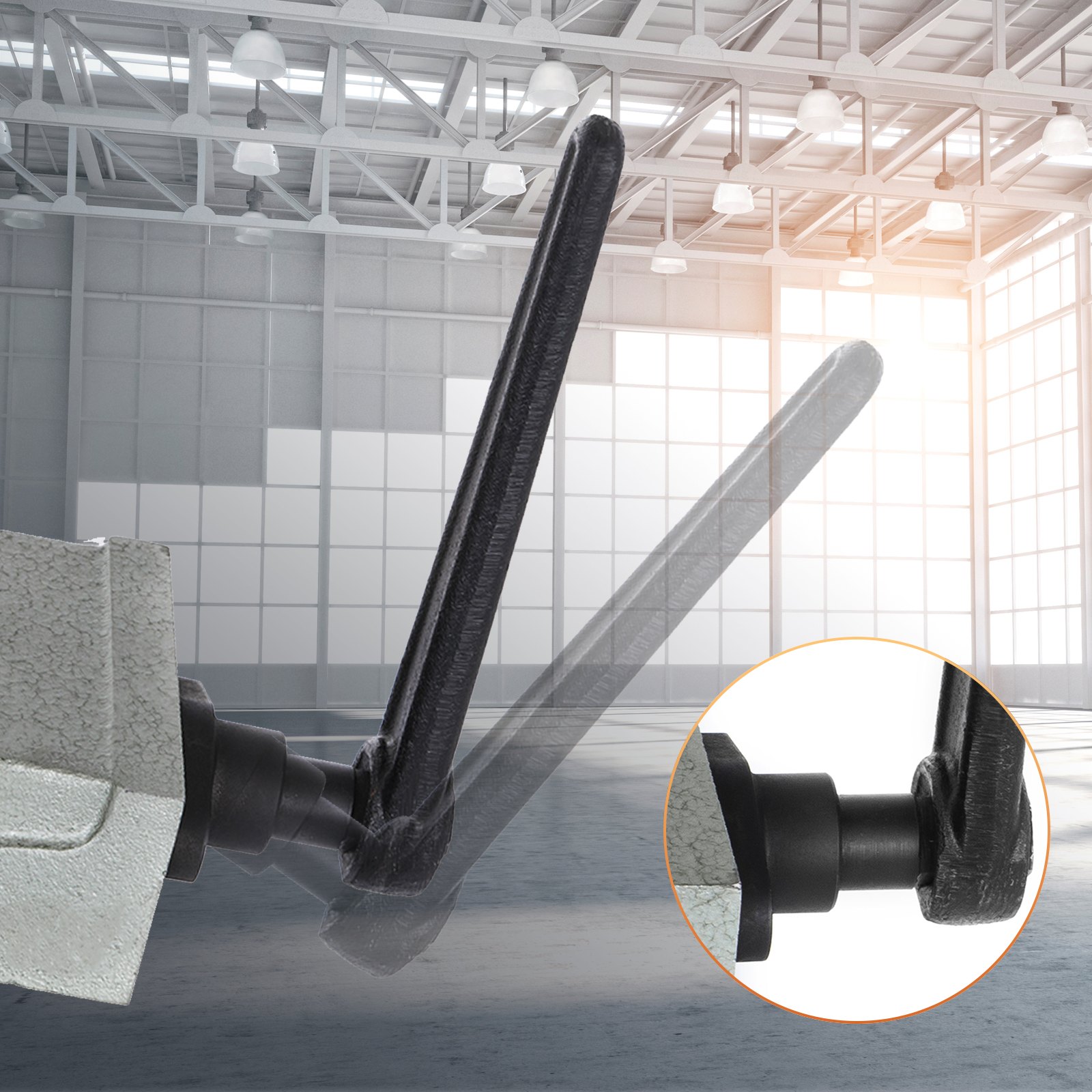 125mm Breit Schwenkbarer Schraubstock Gehärtetes Metall 5" 95 Mm Offen