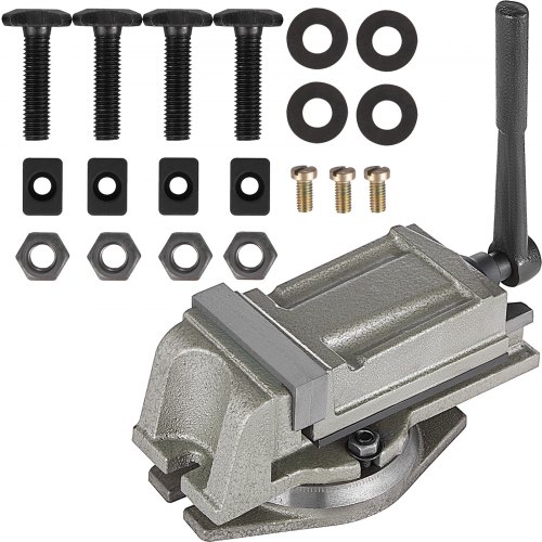 5 "tischschraubstock Gusskörper Backen Schraubstock 125mm Maschinenschraubstock