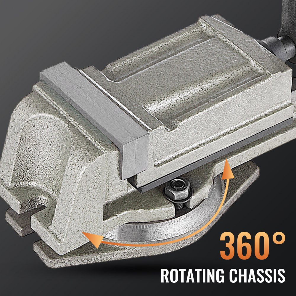 5 "tischschraubstock Gusskörper Backen Schraubstock 125mm Maschinenschraubstock