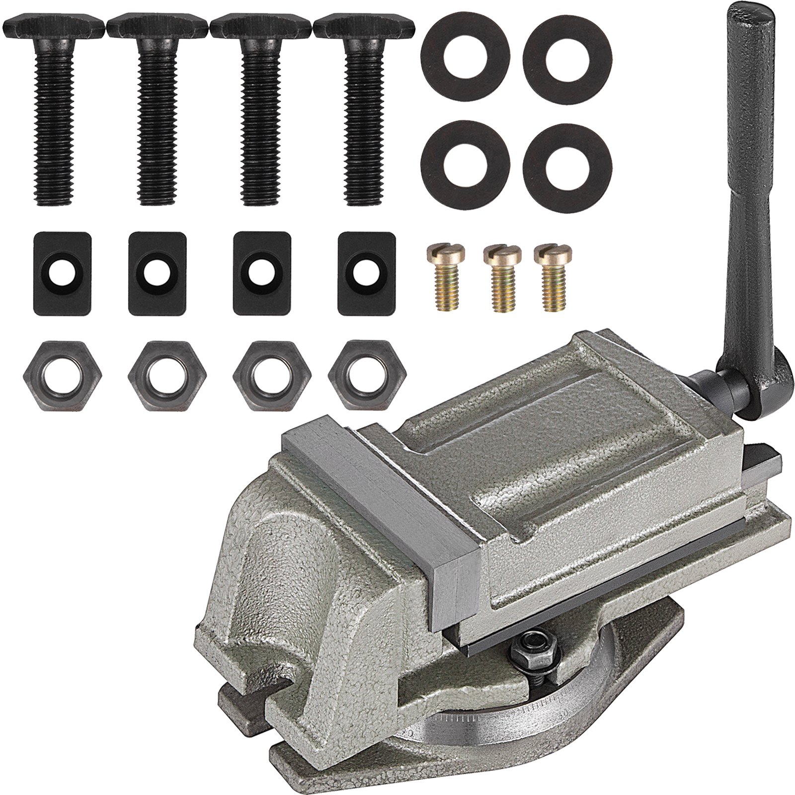 5 "tischschraubstock Gusskörper Backen Schraubstock 125mm Maschinenschraubstock