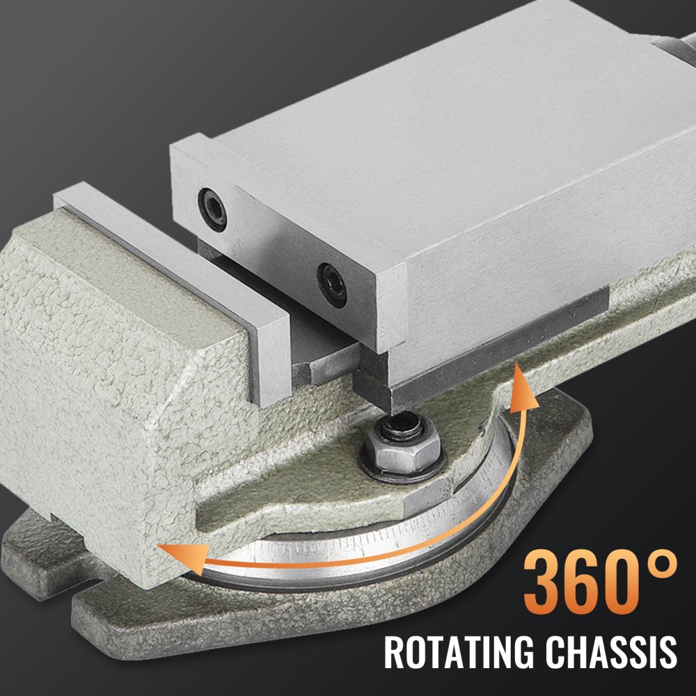 Schraubstock Amboss 360° Drehbar Drehteller Werkbank Werkbankschraubstock