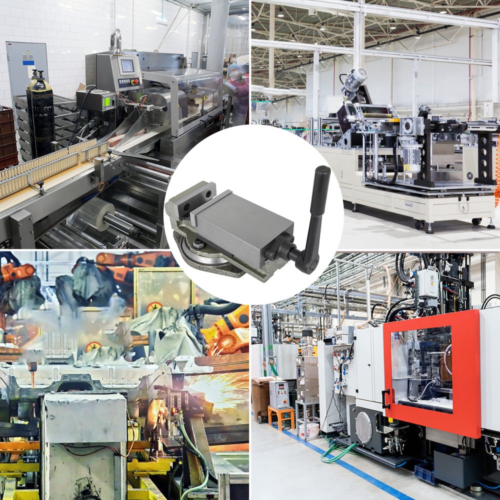 Schraubstock Amboss 360° Drehbar Drehteller Werkbank Werkbankschraubstock