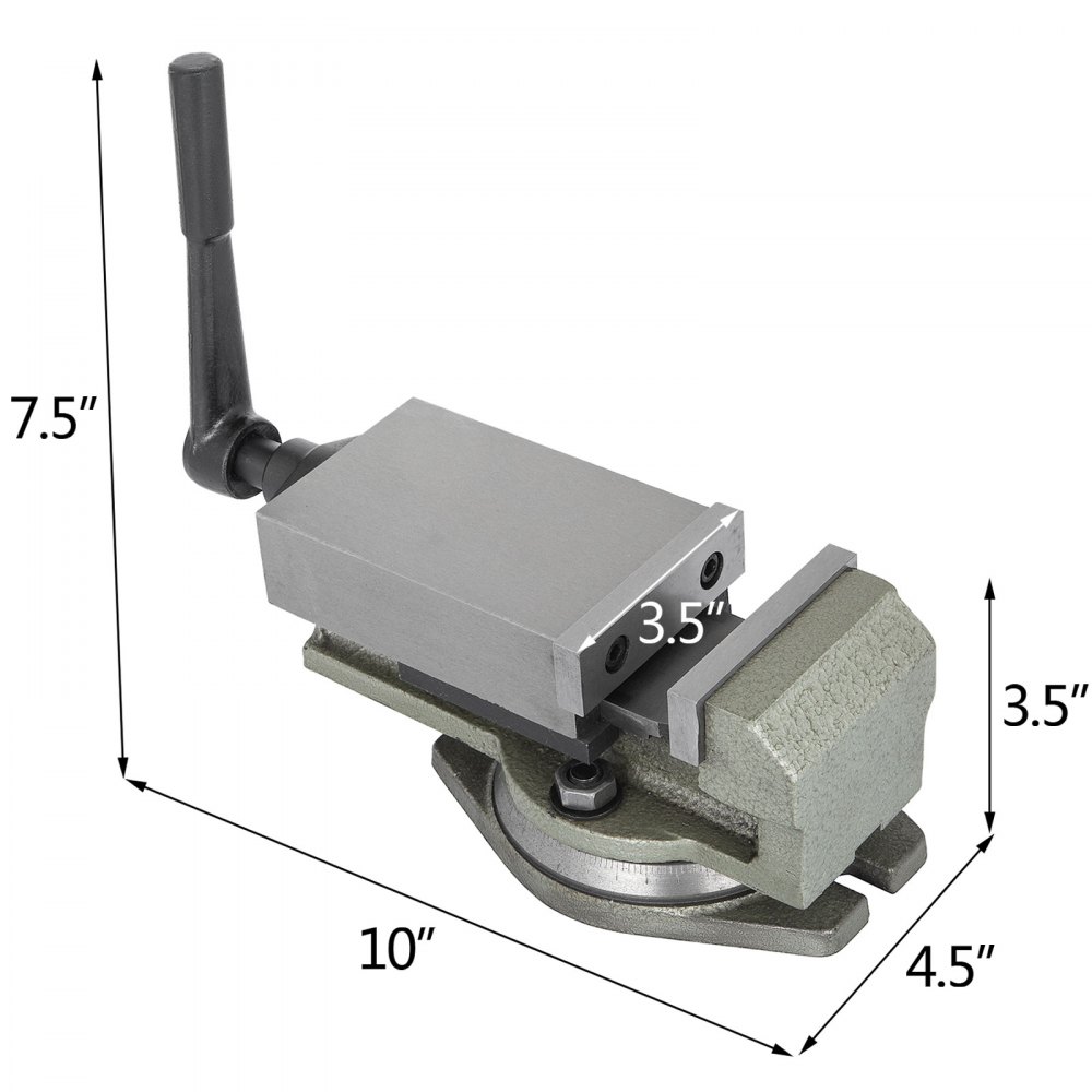 Schraubstock Amboss 360° Drehbar Drehteller Werkbank Werkbankschraubstock