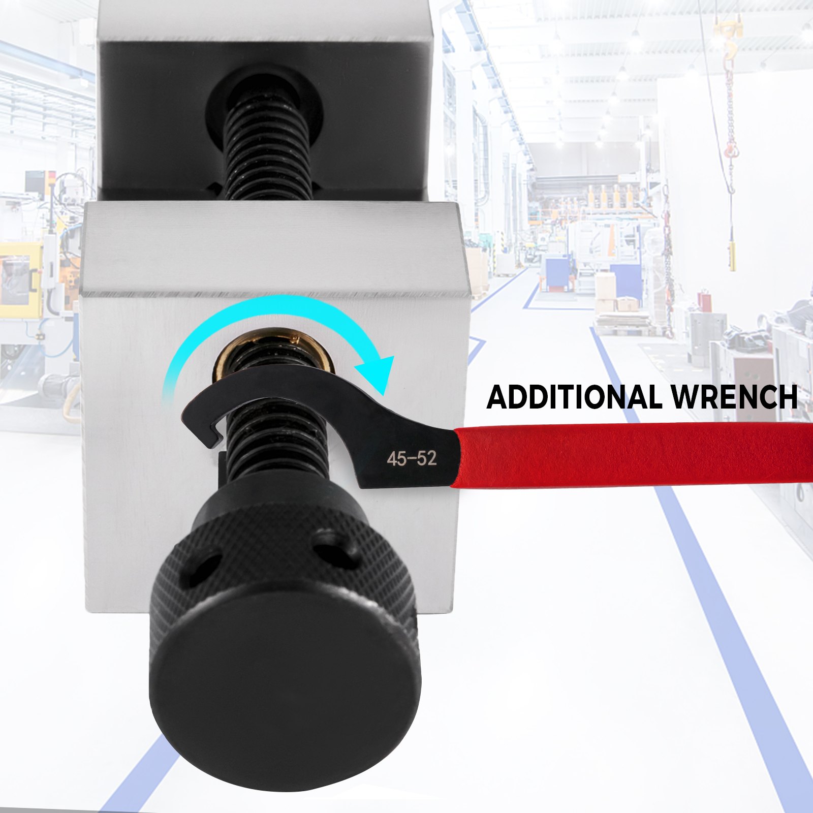 Vevor Maschinenschraubstock Maschinen Schraubstock Bohrmaschine 2" Tisch Bank