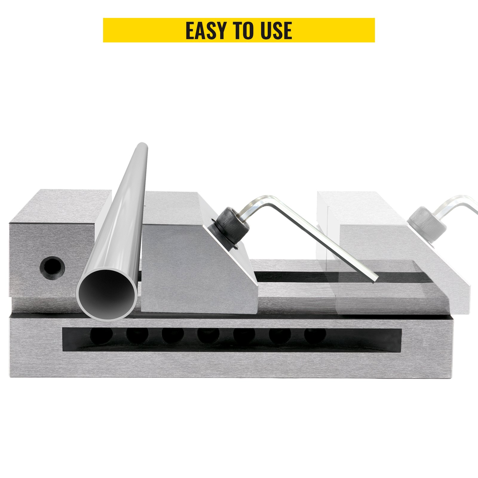 Vevor Maschineschraubstock Metall Maschinenschraubstock Schraubstock 100 Mm