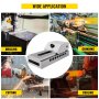 Vevor Maschinenschraubstock Präzision Maschine Schraubstock 80 Mm Bohrständer