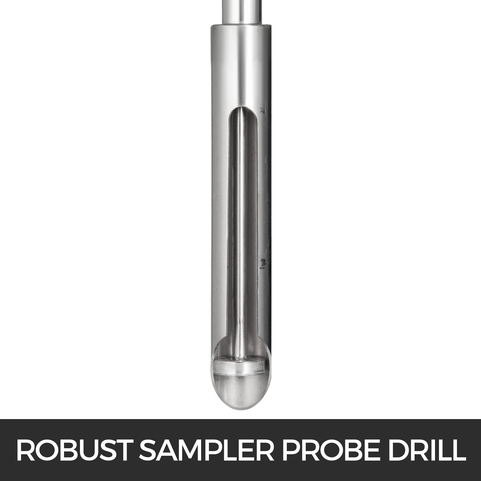 Bodenprobenehmer Tubular Soil Sampler Edelstahl T-stil Bulldozerdesign