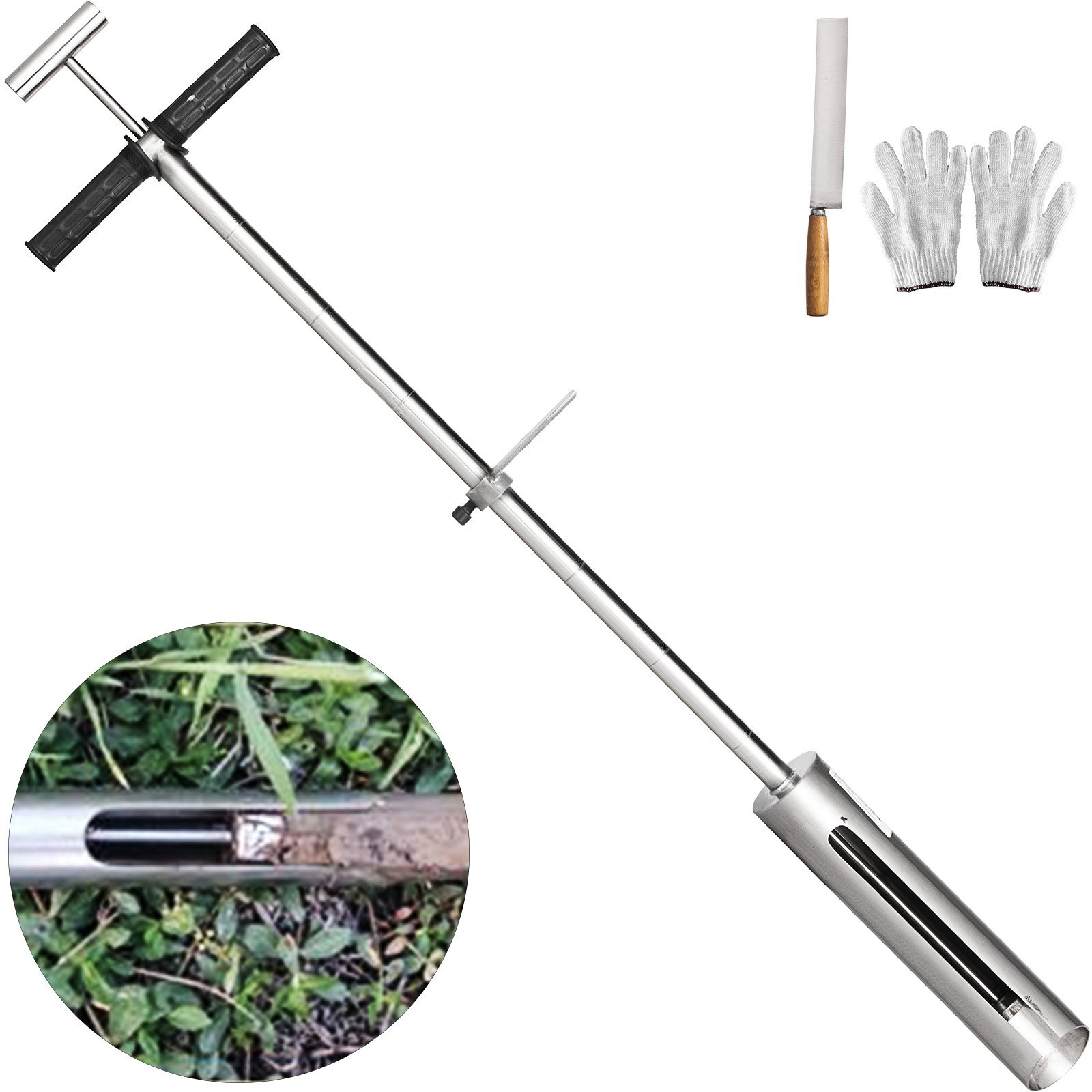 Bodenprobenehmer Tubular Soil Sampler Handstößel Feuchtigkeit 40x2 Zoll