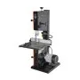 VEVOR Band Saw, 254 mm, Two-Speed Benchtop Bandsaw with 373W 1/2 HP Motor, 160 mm Max Cutting Height, 335 x 340 mm Cast Iron Table, with 360° Work Light, Miter Gauge, Fence, Band Saw for Woodworking