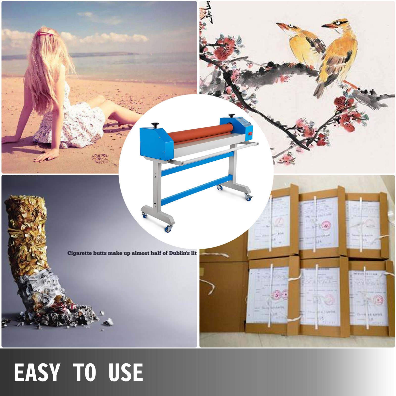 Automatik Elektrisch Rollenlaminator Kaltlaminator Kaltlaminiergerät 160 Cm