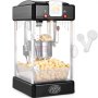 VEVOR Popcornmaschine Maker Popcornautomat Popcorngerät Kino 300W 2,5oz Schwarz