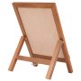 VEVOR Kundenstopper Werbeaufsteller mit Holzrahmen 25,4 x 35,6 cm, Werbetafel Aufsteller 214 x 256 mm Speisetafel Braun inkl. 1 Flüssigkreidemarker zum Schreiben mit Kreide für Restaurants, Bars usw.