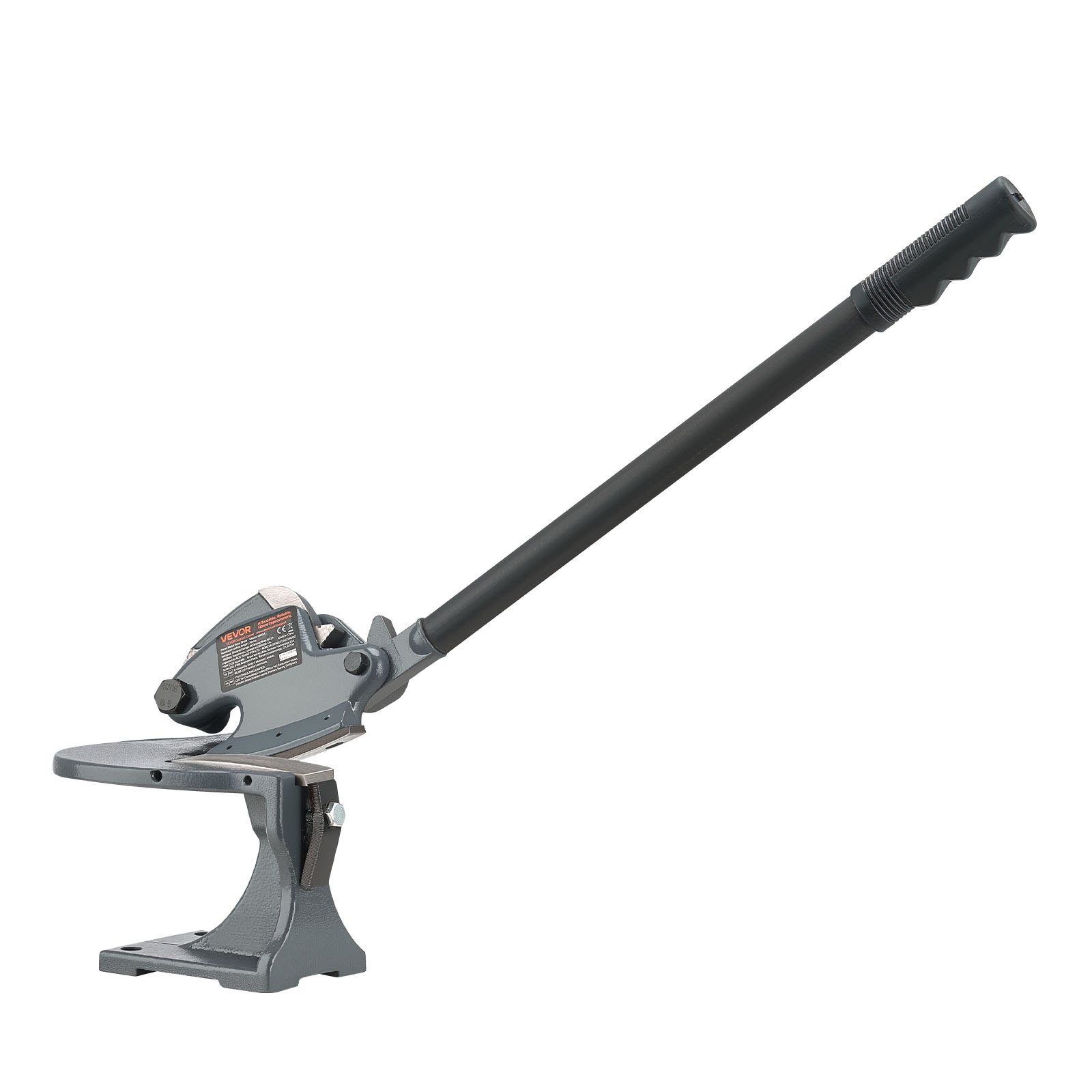 VEVOR Blechschere, Handhebelschere, manuelle Plattenschere, Mehrzweck Blechschere, mit stabilem Stahlrahmen, Montagetyp, max. Schnittstärke 1,9 mm für Stahl, Kupfer, Bewehrungsstahl, Aluminium
