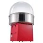 VEVOR Elektrische Zuckerwattemaschine, 1000 W Zuckerwattegeräte, Kommerzielle Zuckerwattemaschine mit Abdeckung, Edelstahlschüssel, Zuckerschaufel, Schublade, Perfekt für Familienfeiern, Rot