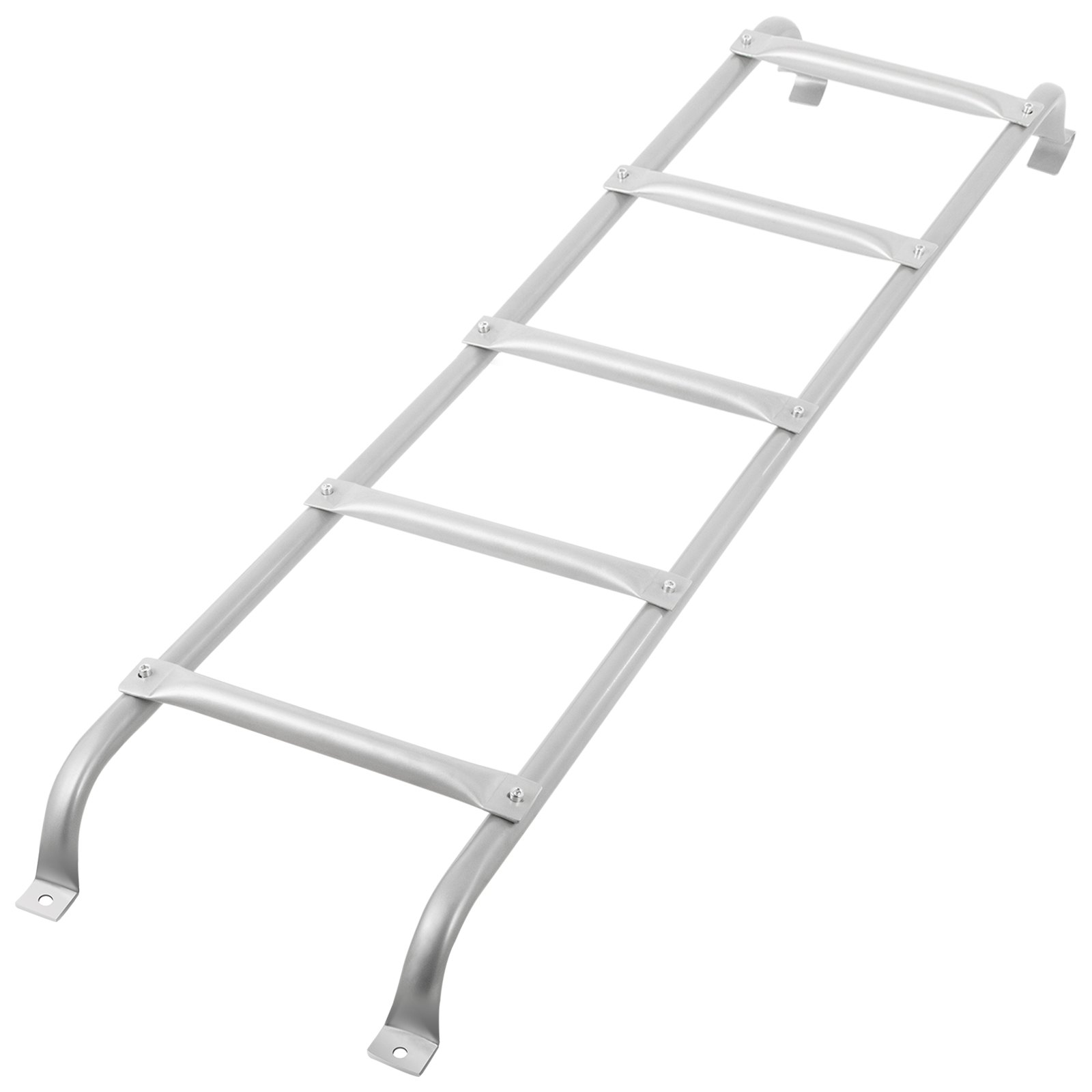 Vevor Fluchtleiter Treppenleiter Rettungsletter Stahl 5 Stufen 165,4x39,4 Cm