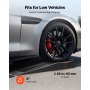 VEVOR Autorampen Auffahrrampen 2 Stk. 65 mm Hub, tragbare Auto-Servicerampen für Wartung in der Garage & Ölwechsel & Fahrzeuge mit niedrigem Fahrgestell 2268 kg (pro Rampe) belastbar Auffahrhilfe