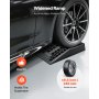 VEVOR Autorampen Auffahrrampen 2 Stk. 66 m Hubhöhe, tragbare & flache Auto-Servicerampen für Wartung in der Garage & Ölwechsel & Reparatur von Lkw, 2268 kg (pro Rampe) belastbar Auffahrhilfen