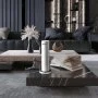 VEVOR Duftluftmaschine für Zuhause, 120 ml Bluetooth Smart Kaltluftdiffusor, 93,4 m² wasserloser Duftluftdiffusor für ätherische Öle, bodenstehende Aromatherapiemaschine für Spa, Yoga, Zuhause, Büro,