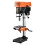 VEVOR 304,8 mm Tischbohrmaschine, 750 W, Säulenbohrmaschine mit 340–2200 U/min variabler Drehzahl, mit 0–45° neigbarem Arbeitstisch, LED, Röntgenpositionierung, für Holz & Metall