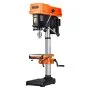 VEVOR 304,8 mm Tischbohrmaschine, 750 W, Säulenbohrmaschine mit 340–2200 U/min variabler Drehzahl, mit 0–45° neigbarem Arbeitstisch, LED, Röntgenpositionierung, für Holz & Metall