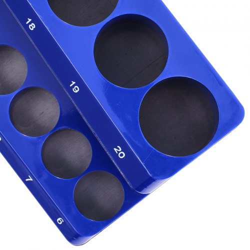 Magnetischer Steckschlüssel-Organizer – 3-teilig, Für 1/2", 3/8" & 1/4" Antrieb, Hält Bis Zu 75 Nüsse