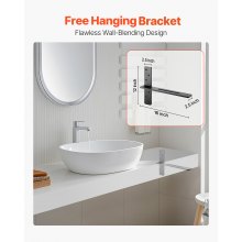 VEVOR 2er Set Schwerlast Regalhalter Regalträger Regalhalterung Regal 406,4mm