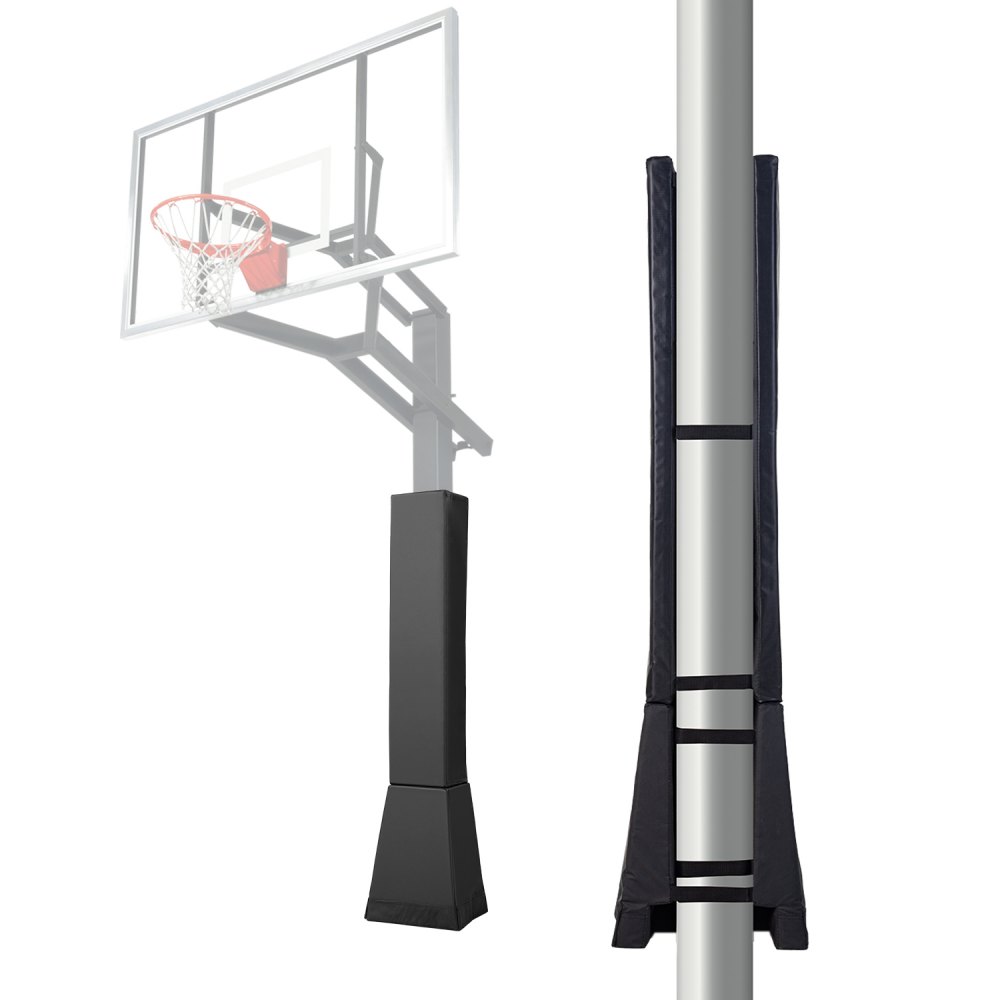 VEVOR Basketball Polster (163 cm hoch) strapazierfähige Polsterung passend für Stangen mit 152 x 152 mm bis 18 x 18 cm Durchmesser, wasserdichte Schutzpolsterung für Keller Garage Spielplatz