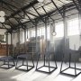 VEVOR 4-teilige Plyometrische Sprungboxen, 305/458/609/762 mm Plyometric Box Schwarz, Rutschfestes Fitness-Übungs-Step-Up-Box-Set für Heim-Fitness-Training, Konditions-Krafttraining, Jump Training