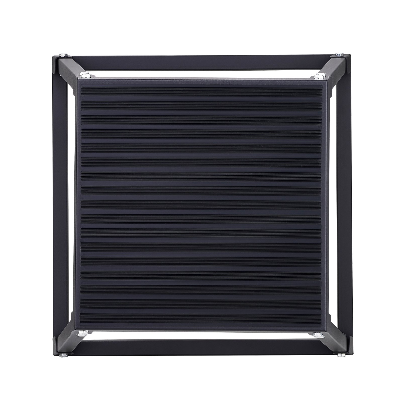 VEVOR 4-teilige Plyometrische Sprungboxen, 305/458/609/762 mm Plyometric Box Schwarz, Rutschfestes Fitness-Übungs-Step-Up-Box-Set für Heim-Fitness-Training, Konditions-Krafttraining, Jump Training