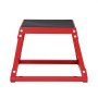 VEVOR Plyometrische Sprungbox, 305 mm Plyo-Box, Plyometrische Plattform Plyobox Rot, Rutschfeste Fitness-Übungs-Step-Up-Box für Heimtraining, Konditions-Krafttraining, Gesäß, Oberschenkel Trainieren