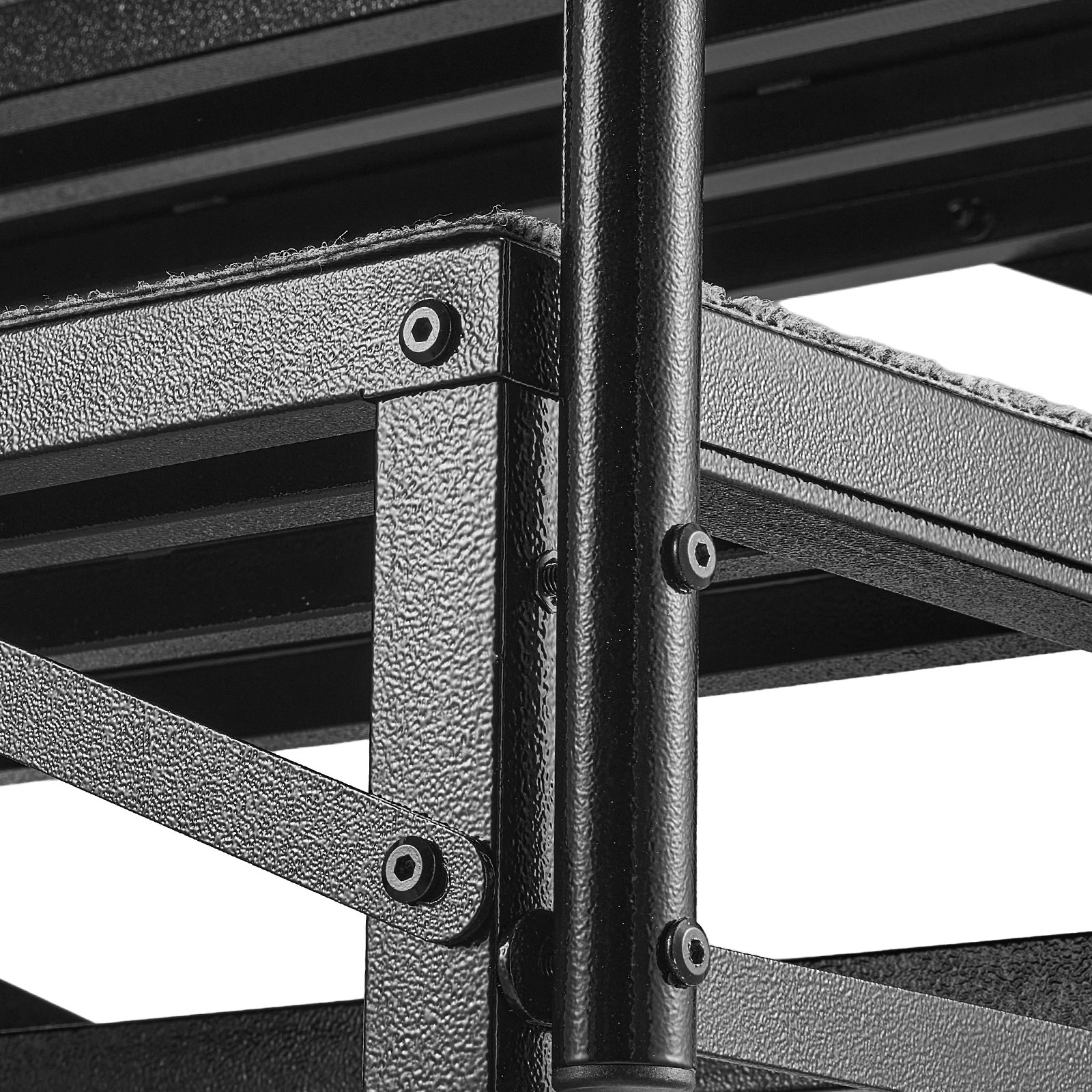 VEVOR Wohnmobiltreppe mit 2 Handläufen (2 Stufen), Standtreppe mit 300 kg Tragkraft, Außentreppe mit Rutschfester Matte für Senioren/Haustiere, Trittstufe für Camper, Mobilheim, Veranda, Pool und Spa