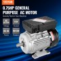 VEVOR 0,55kW Elektromotor 1400U/min AC 220-240V 4,5A 1-phasig 19mm Keilwelle