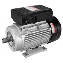 VEVOR 1,5kW Elektromotor 1400U/min AC 220-240V 9,85A 1-phasig 24mm Keilwelle