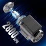 VEVOR 2.2 kW electric motor, 2800 rpm, AC 220-240 V, 13.8 A, 90 l, B3 frame, single-phase air compressor motor, 24 mm splined shaft, forward/reverse rotation for agricultural machinery and general equipment