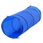 VEVOR Hunde-Agility-Trainingsausrüstung, 5-teiliges Set mit verstellbaren hohen Hürden, 6 Slalomstangen, Tunnel, Sprungring, Pausenbox, Pfeife, faltbarer Schüssel, Hindernisparcours-Set für Welpen mit Aufbewahrungstaschen