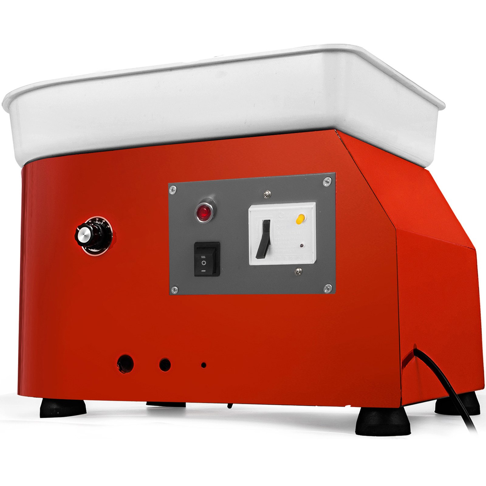 VEVOR 350W Elektrische Töpferscheibe Keramikmaschine 25cm Keramik Radmaschine 220V Keramikscheibe Maschine Radmaschine DIY mit Skulptur Set