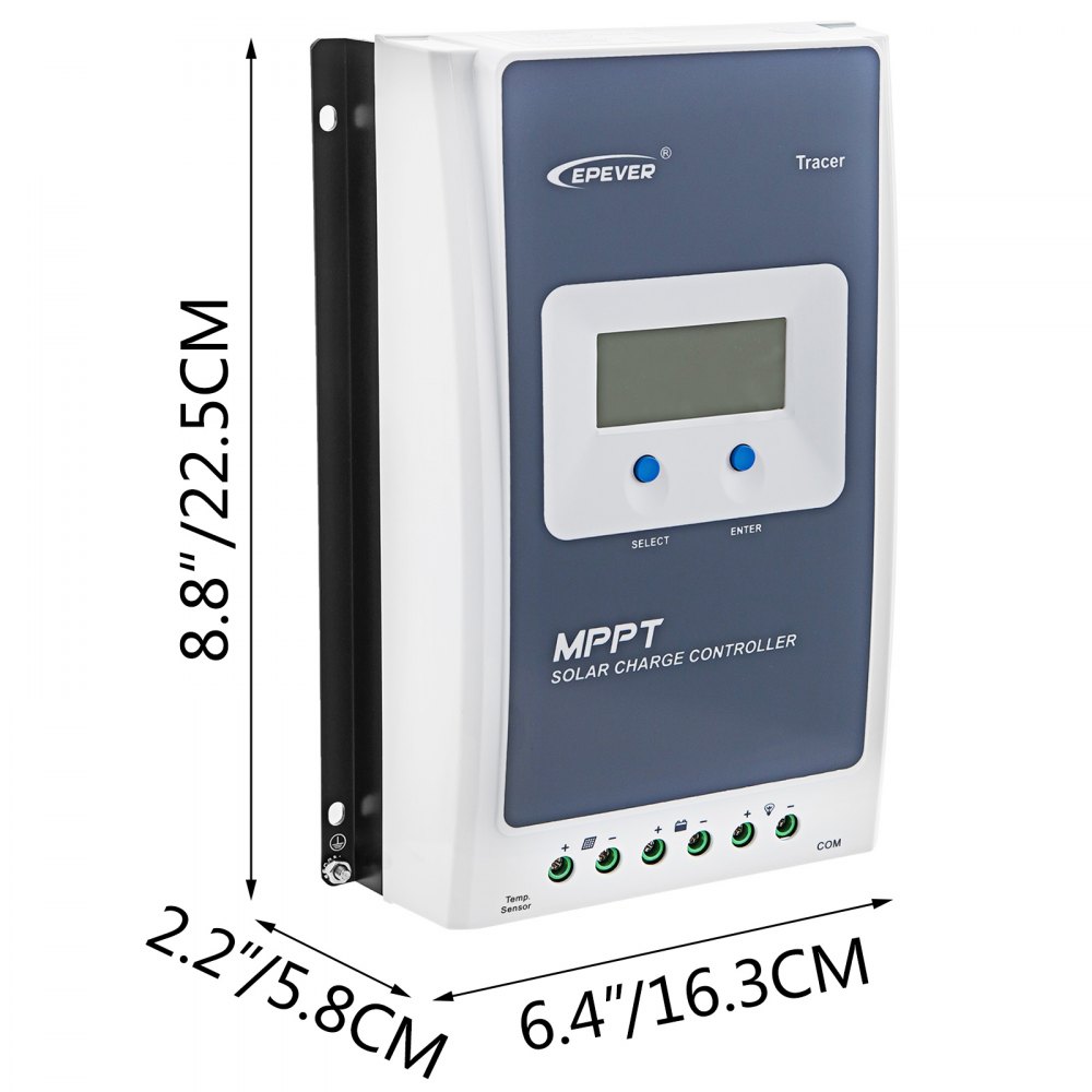 Solarladeregler Mppt Solar Laderegler Charge Controller 12/24/36/48v Dc