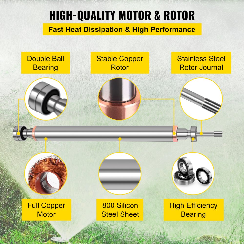 24v Dc Brushless Solar Tiefbrunnen Tauchpumpe S242t-40 Wasserpumpe 2m3/h