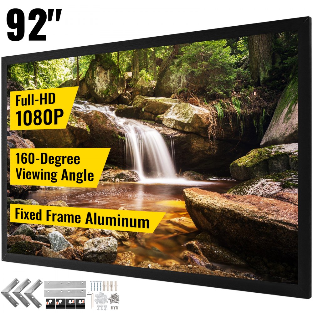 Projektor Leinwand Tageslicht-rahmen Leinwand Projektionsleinwand 92 Inch16:9
